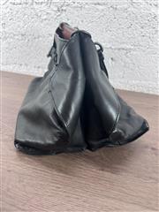 BOTTEGA VENETA HANDBAG BLACK & BROWN, DUST BAG ENTRUPY CERT W. MIRROR